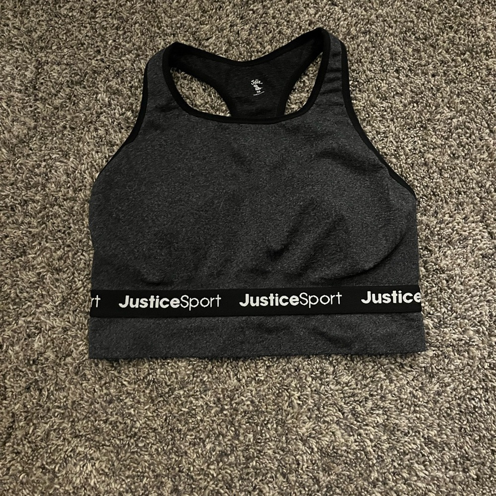 Justice sports bra - size 36B